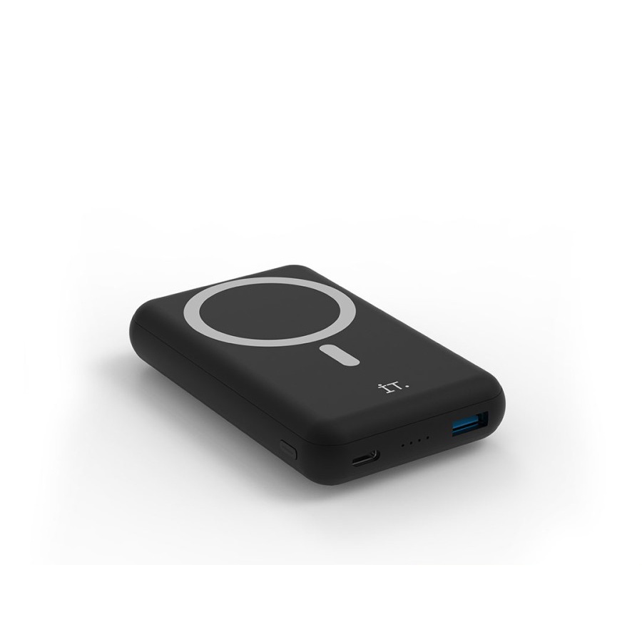 IT Wireless Magnetic Powerbank WPB11 10.000mAh - Black