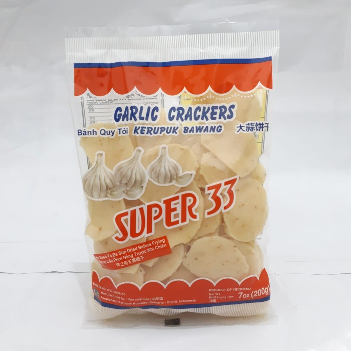 

KOMODO SUPER 33 KERUPUK BAWANG 200GR