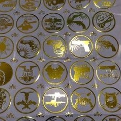 MAINAN TAJOS BESI GACOKAN WARNA GOLD ISI40PCS