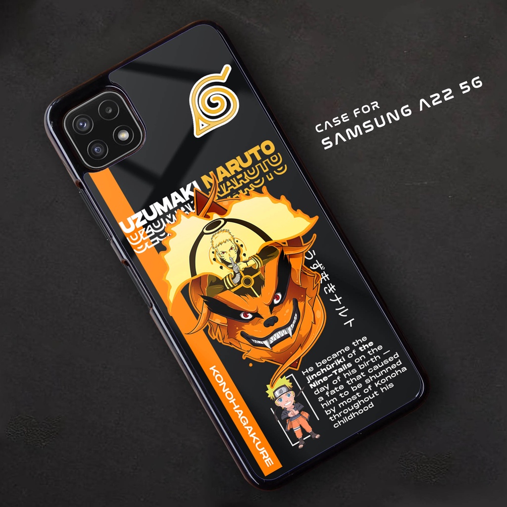 Case SAMSUNG - Kesing SAMSUNG A22 5G - (NARUTO) Case Realme - Casing Realme