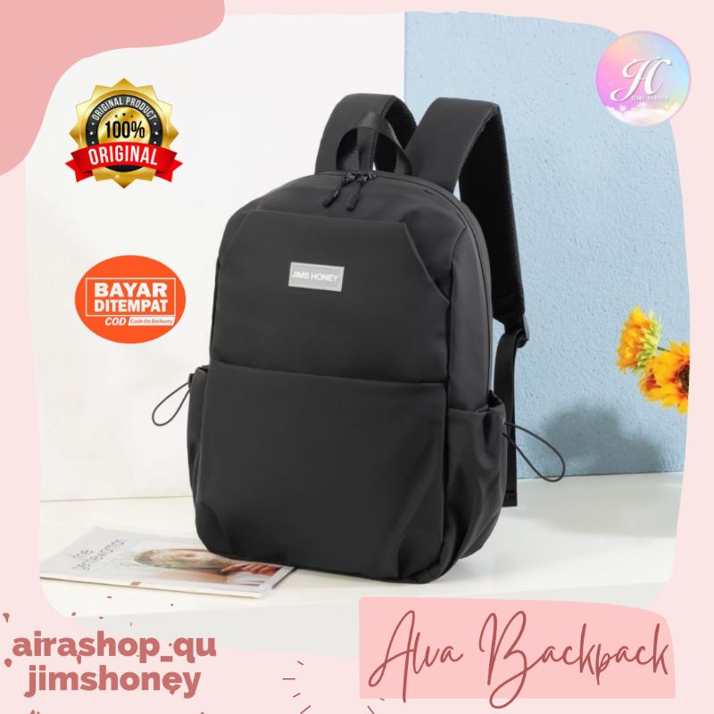 JIMS HONEY ALVA BACKPACK Tas Ransel Besar Waterproof Bisa Untuk Cowok Cewek
