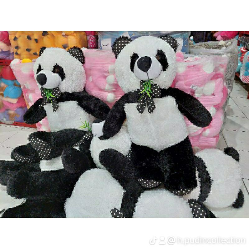 0Boneka panda Rumput XL Berdiri 65cm Dijamin BESAR