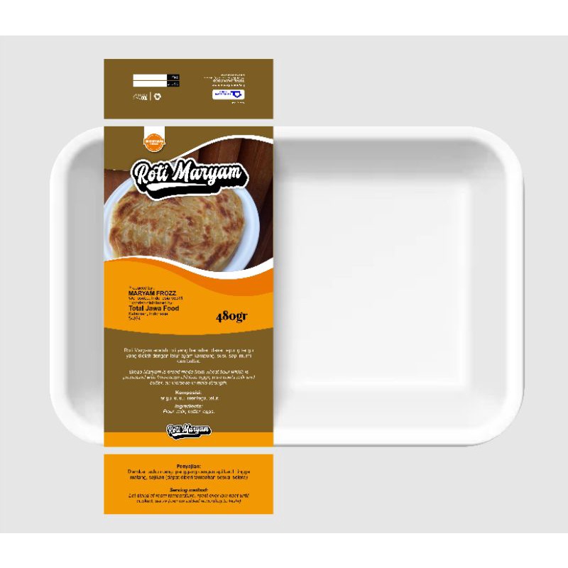 

Roti Maryam Frozen