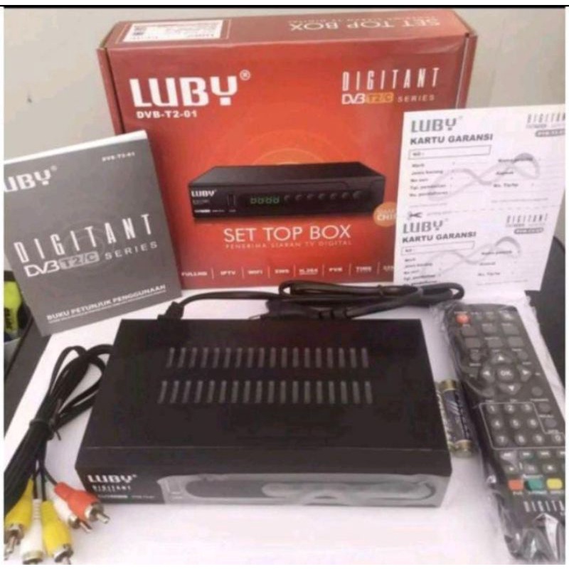 LUby Set Top BOX TV Digital Antena Tv