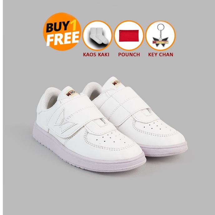 WINSKETZ - Wins Low Off White | Sepatu Anak Putih | Sneakers Anak Putih | Sepatu Putih Anak | Sneaker Anak Putih |  Sneaker Putih Anak | Sepatu Anak Original