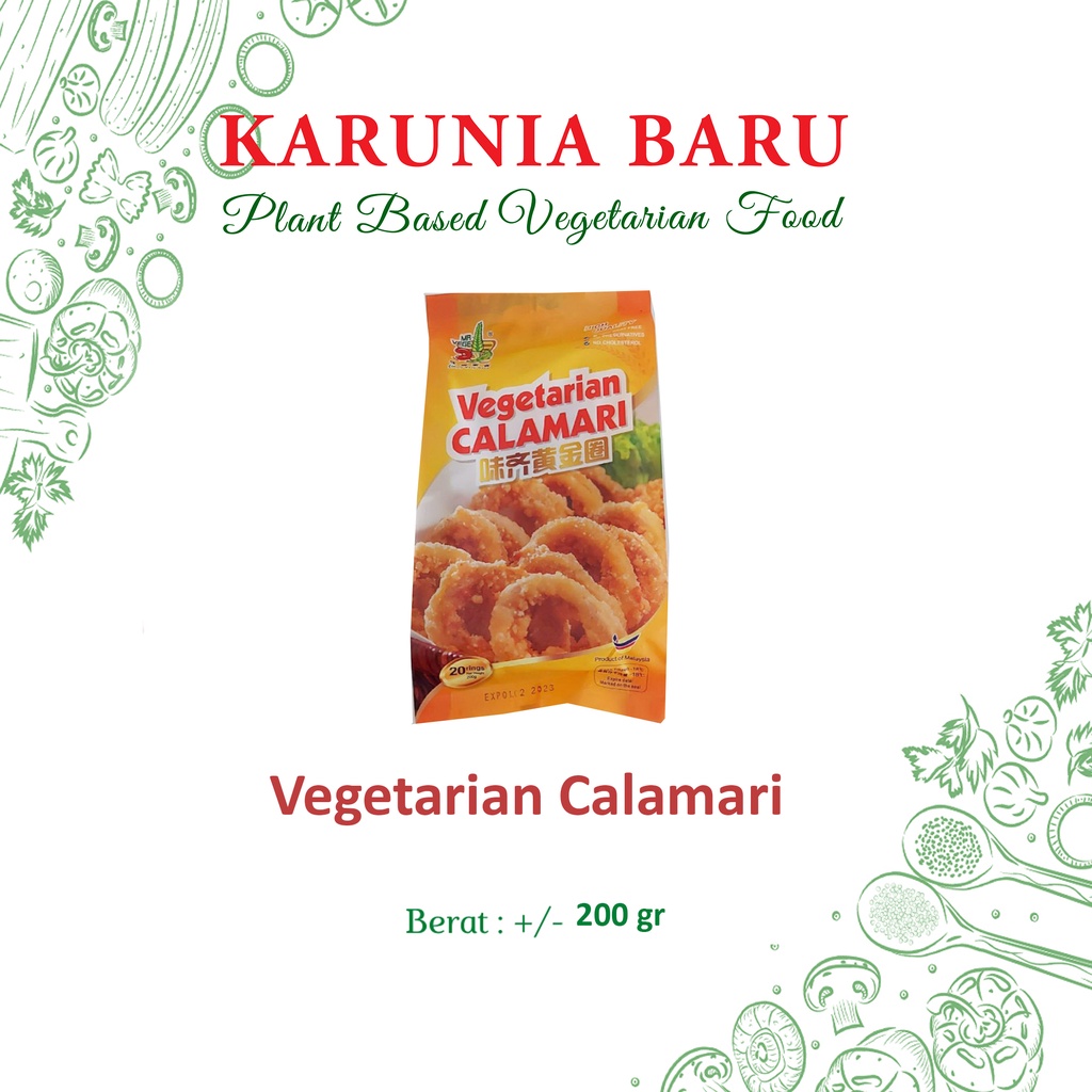 

MR VEGE Calamari Vegetarian 200gr