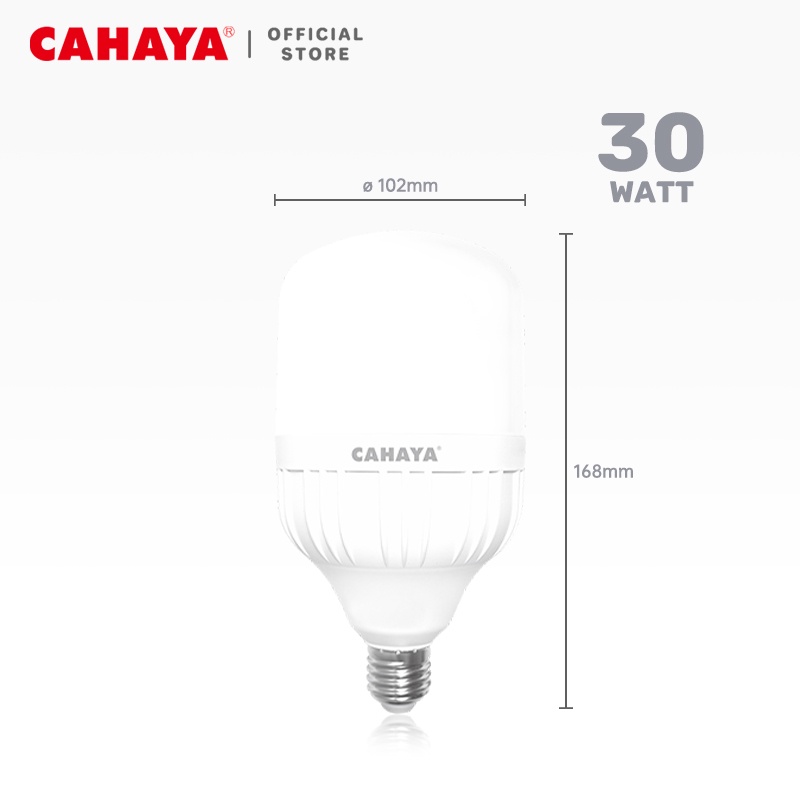 CAHAYA - Lampu LED Tbulb 30 Watt Cahaya Putih