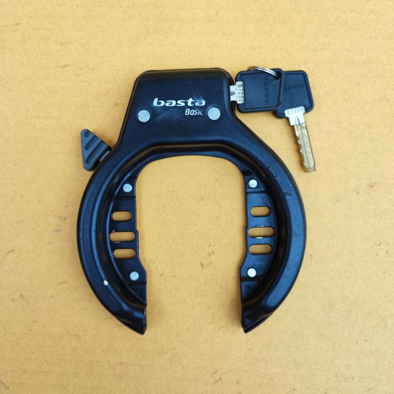 Bicycle Lock Jadul Basta. Kunci Gembok Sepeda Jadul NOS