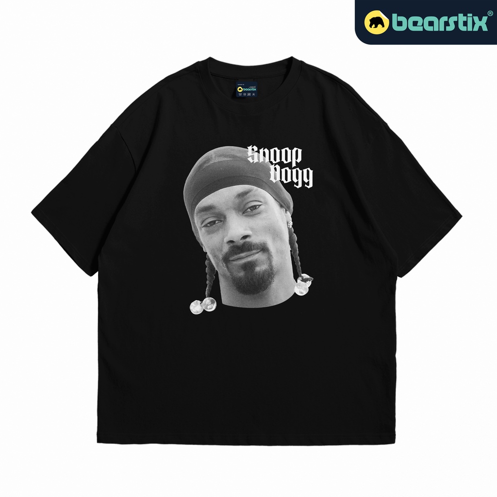 BEARSTIX - Tshirt Oversize Snoop Dogg - Raptee Snoop Dog - Baju Hiphop