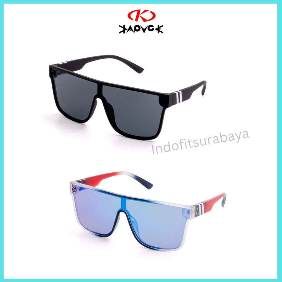 Kacamata KAPVOE Casual Denver Glasses Single Lens Sepeda Cycling