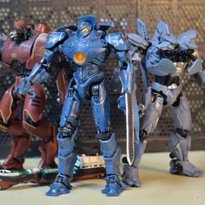 Pacific Rim 2 Action Figure Gipsy Danger Mecha Bahan Pvc Untuk Koleksi