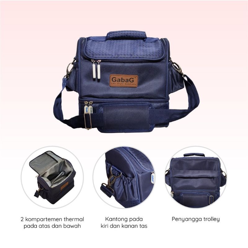 MYG - Gabag - Cooler Bag Andara - Cappucino - Thermal Bag Andara