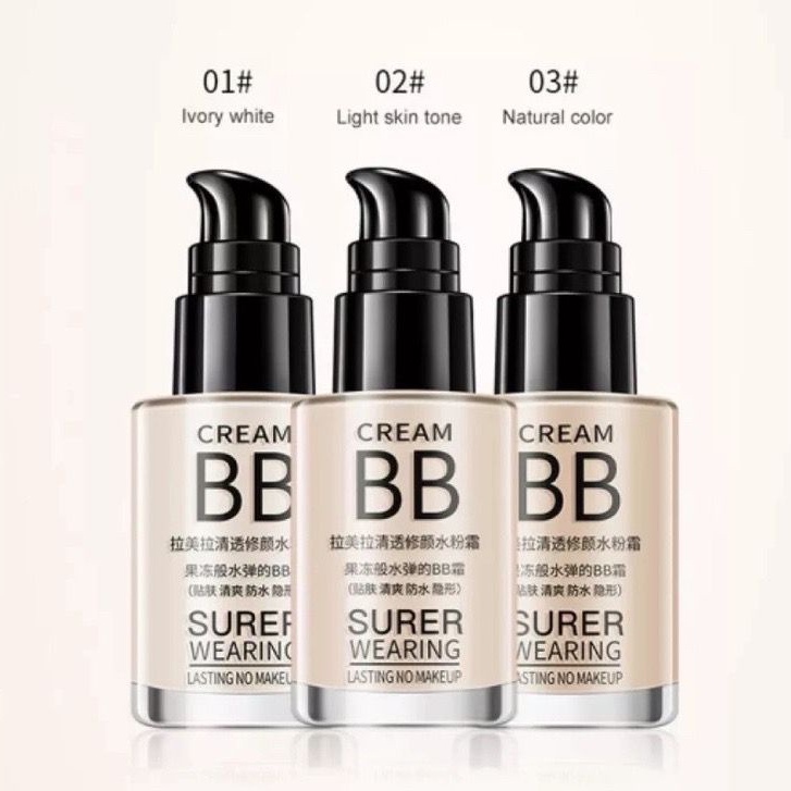 PA LAMEILA 1001 BB Cream Korean Makeup Face Base 2 Moisturizing BB Cream Super Moisturizing Liquid Foundation Makeup Base AK088