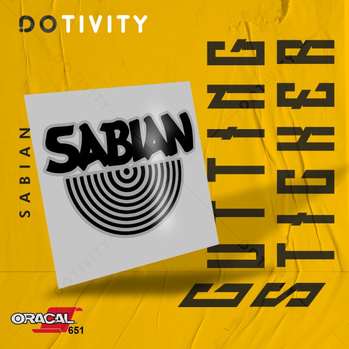 

Cutting Sticker SABIAN V2