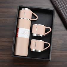 Termos Vacum Flask Gift Box Hampers 500ml Tumbler Botol Minum Set