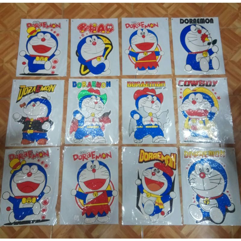 Stiker Graftack Doraemon Random