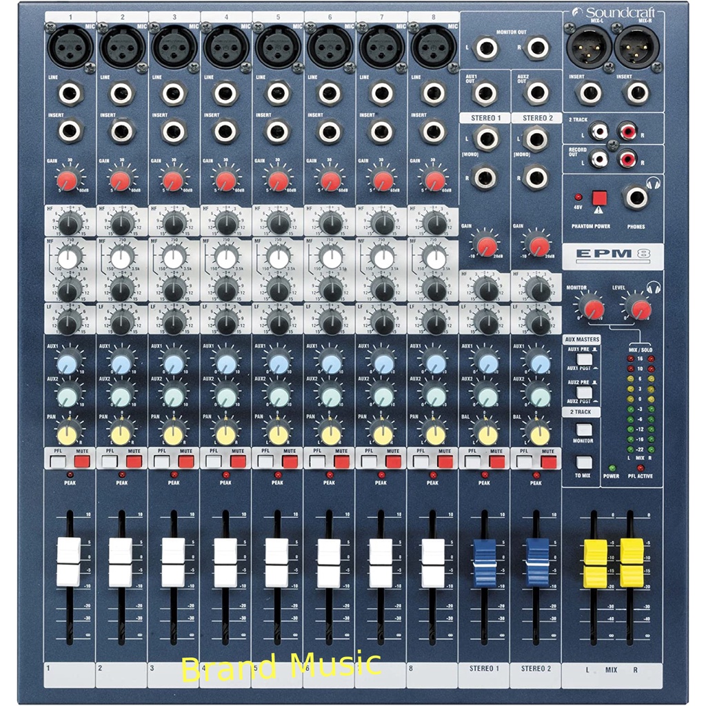 Mixer Audio Soundcraft EPM 8 / Soundcraft EPM8 / EPM-8 Original