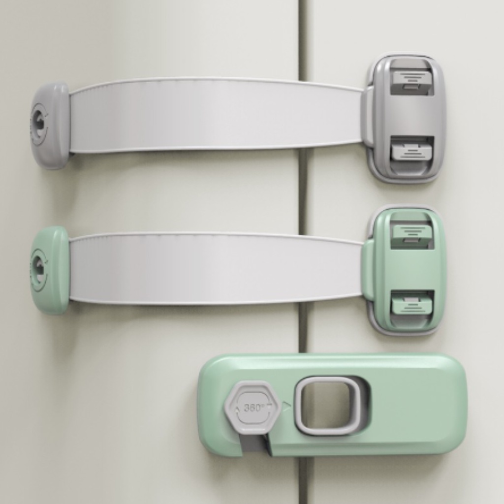 KAZU KHL260 Pengaman Laci Lemari Kunci Pintu Kulkas Baby Safety Lock