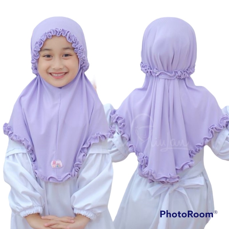 Jilbab Instan ANISA rempel Gotik lucu simple