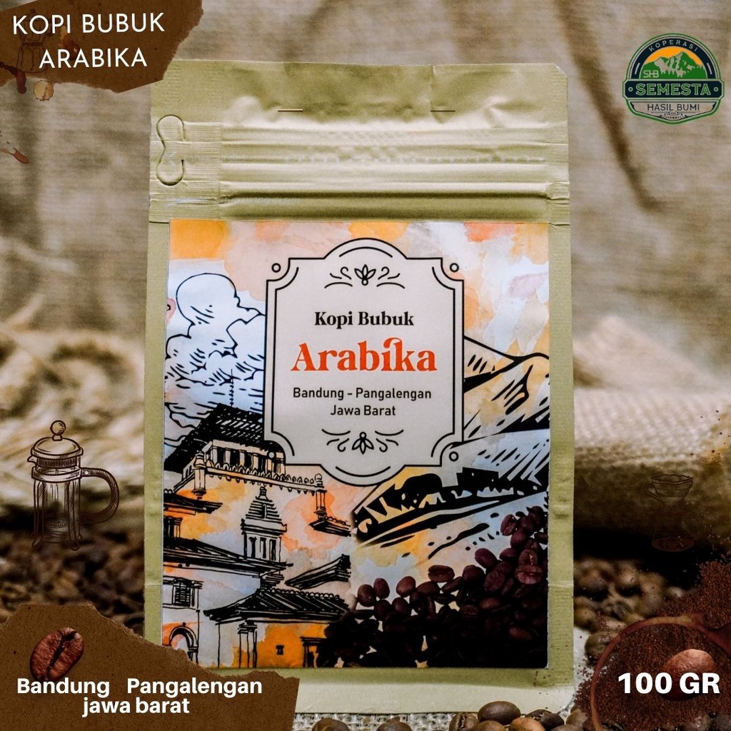 

kopi bubuk arabika pangalengan