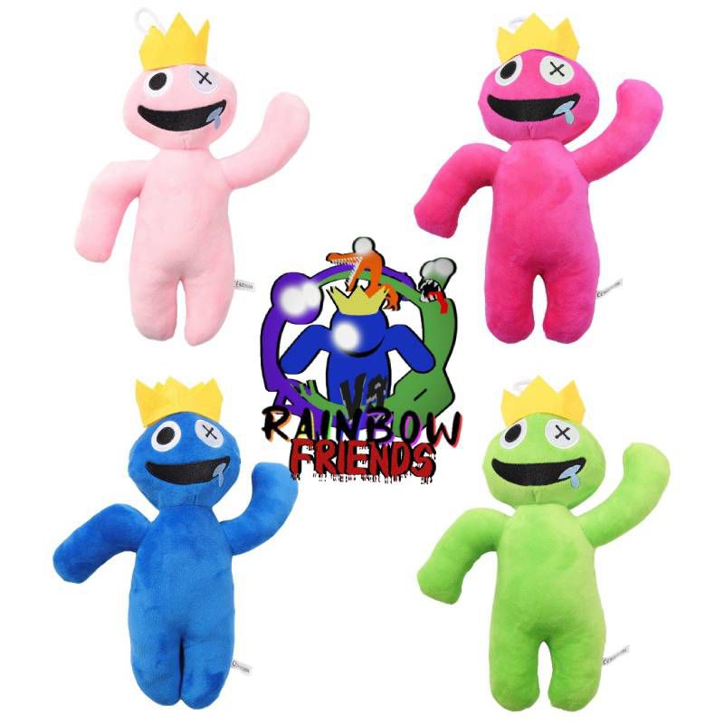 Tanpa Racun Roblox Rainbow Friends Mainan Mewah Kartun Boneka Binatang Anak Hadiah Xmas