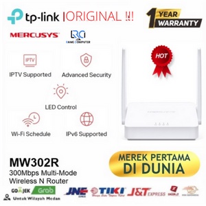 TP-LINK / Mercusys MW302R 300Mbps Multi-Mode Wireless N Router tplink