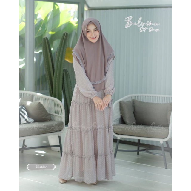 GAMIS DRESS BELVINA BY AZAMKA