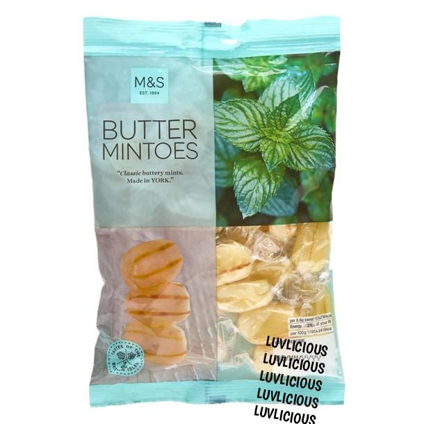 

Discount M&S MARK MARKS & AND SPENCER BUTTER MINTOES CANDY PERMEN MINT /PERMEN LUNAK/PERMEN VIRAL/PERMEN MILO/PERMEN YUPI/PERMEN JADUL/PERMEN KARET