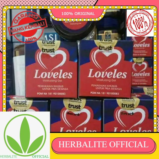 100% ORIGINAL Loveles - Loveless Moisturizing Gel Asli Original 100%