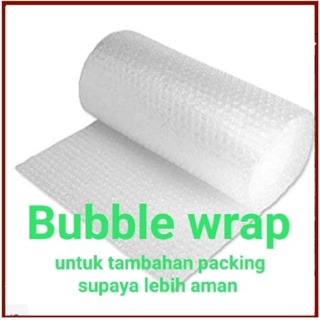 

BUBBLE WRAP TAMBAHAN PACKING UNTUK TRANSAKSI DI ATAS RP 100.000