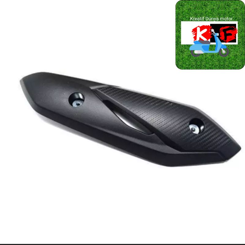 tameng pelindung atau tutup knalpot beat Dulux street 2020 2021