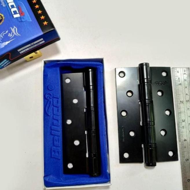 engsel pintu belluci 5" inch/ engsel blc black/ hinger/ engsel jendela