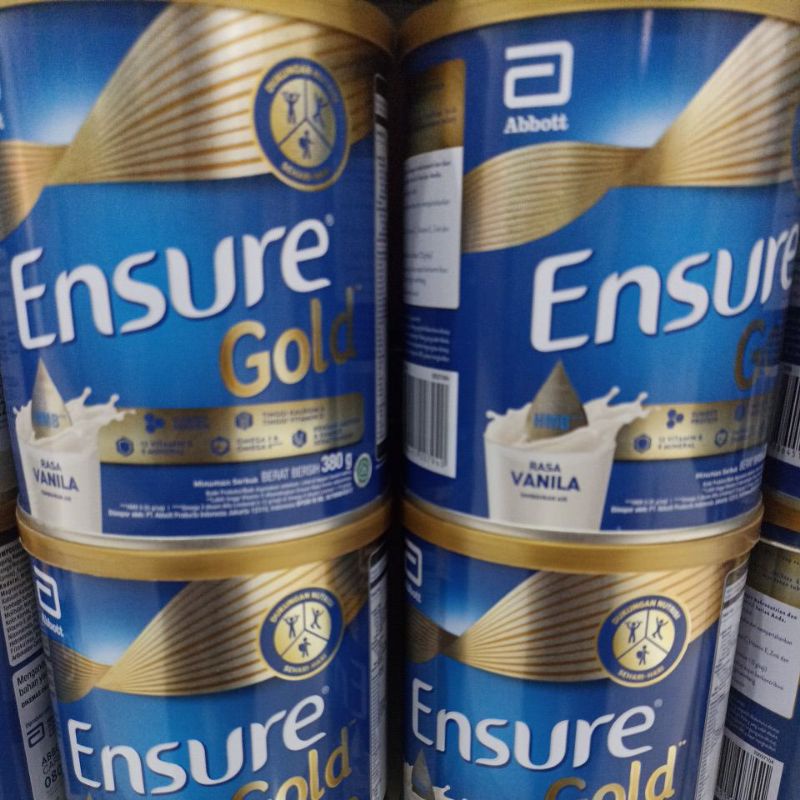 

ENSURE GOLD RASA VANILA & COKLAT 380GR