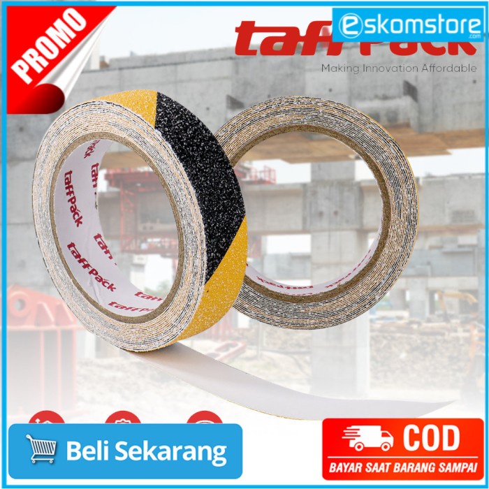 

Tape Lakban Safety Grip Anti Slip Strong Traction 5 m x 2.5 cm