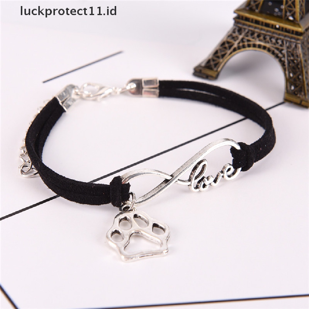 Gelang Infinity Bentuk Hewan Anjing Kucing Dan Beruang