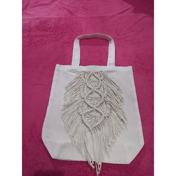tote bag macrame
