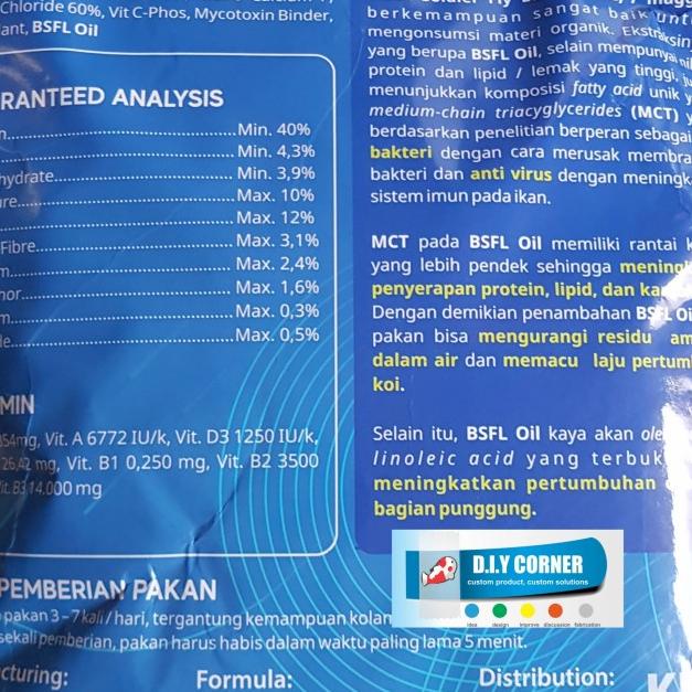 pakan koi wellgro growth 2 kg L