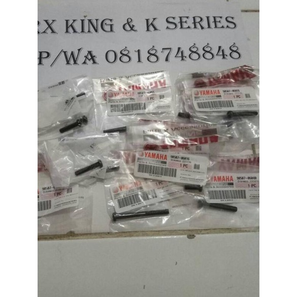 Baut mesin set rx king original