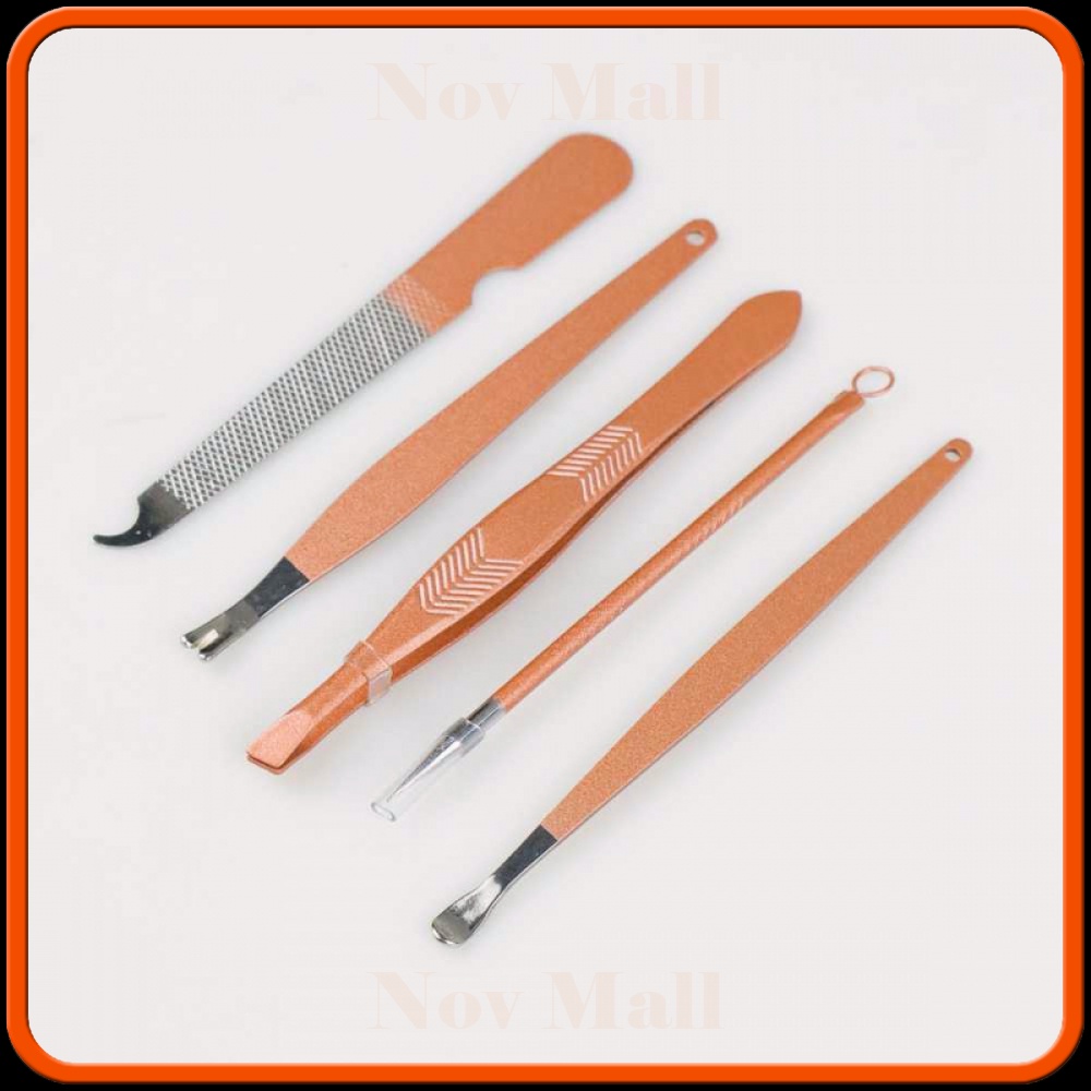 Gunting Kuku Nail Art Set Manicure Pedicure 8 PCS -BY186
