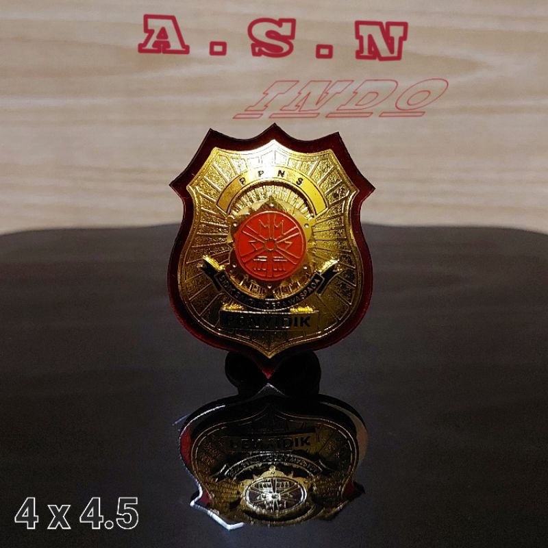 Lencana PPNS Penyidik Mika Akrilik Pin PPNS Penyidik Akrilik