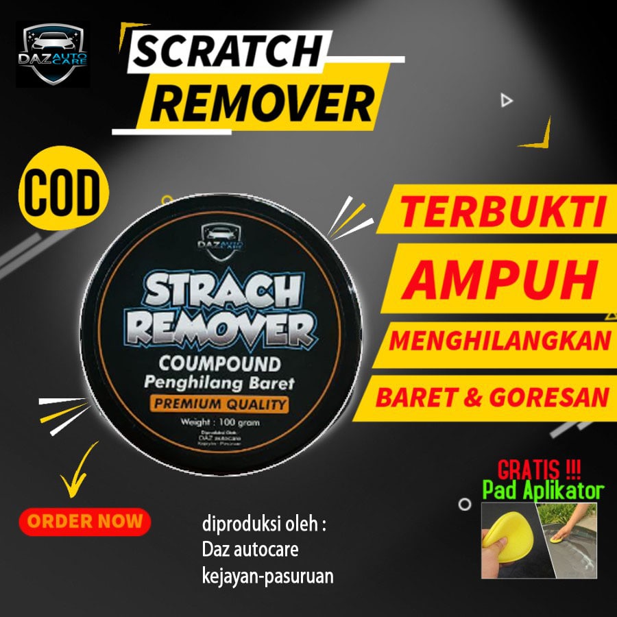 PENGHILANG BARET RINGAN BODY MOBIL | SCRATCH REMOVER LECET RINGAN MOBIL &amp; HELM MOTOR - SCRATCH REMOVER