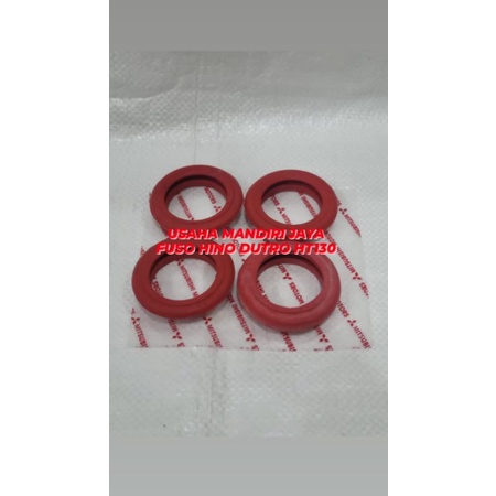 KARET TUTUP ABU MERAH SILICON RINO HT130 HT125 FUSO HINO HARGA 1PC