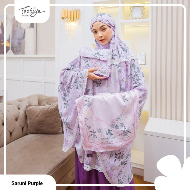 MUKENA TAZBIYA SET SEJADAH KOMBINASI SARUNI SERIES ALLSIZE