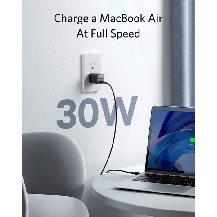 Wall Charger Anker Powerport Nano II 30W - A2665