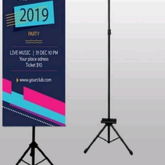 TRIPOD BANNER / TRIPOD DISPLAY / TRIPOD 2 SISI / TRIPOD