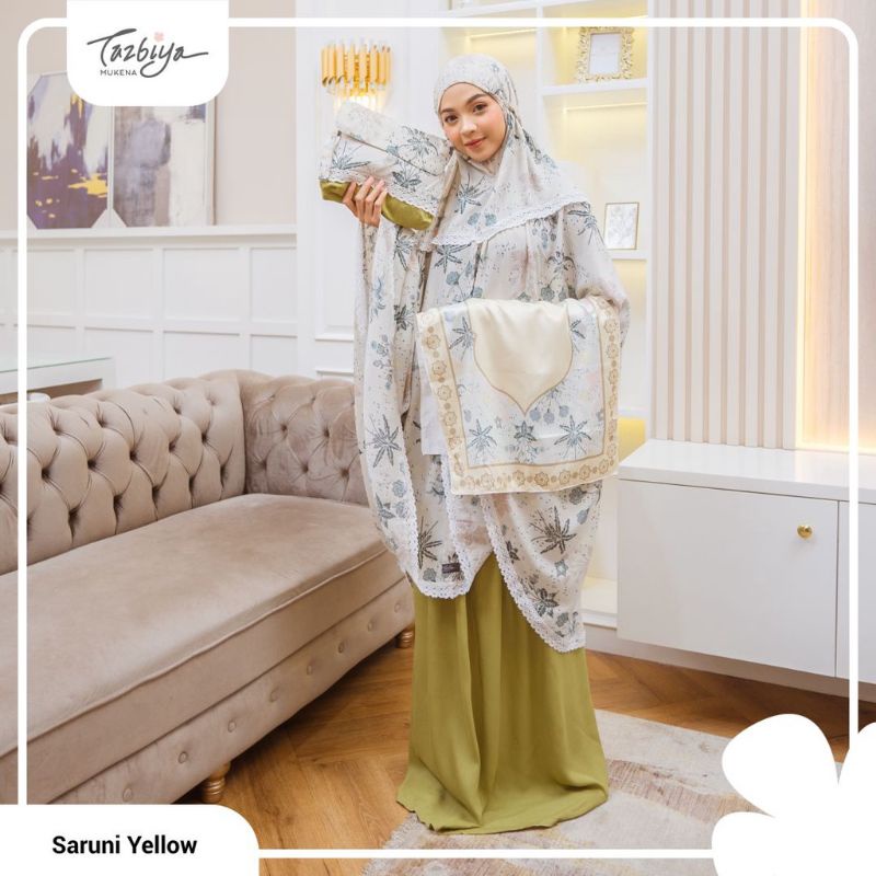 MUKENA TAZBIYA SET SEJADAH KOMBINASI SARUNI SERIES ALLSIZE