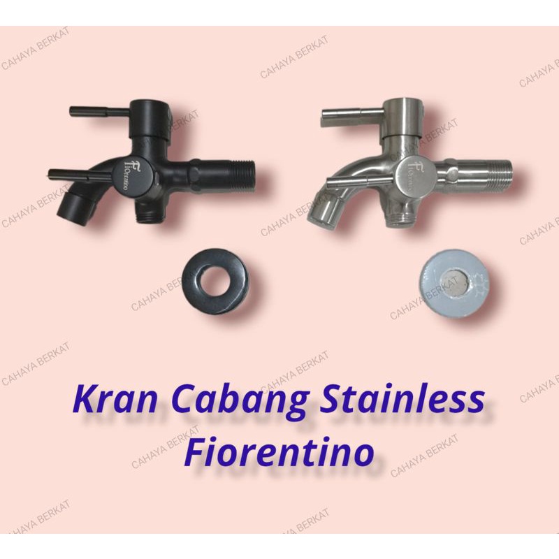 kran cabang fiorentino black stainless SUS304 HARGA AGEN