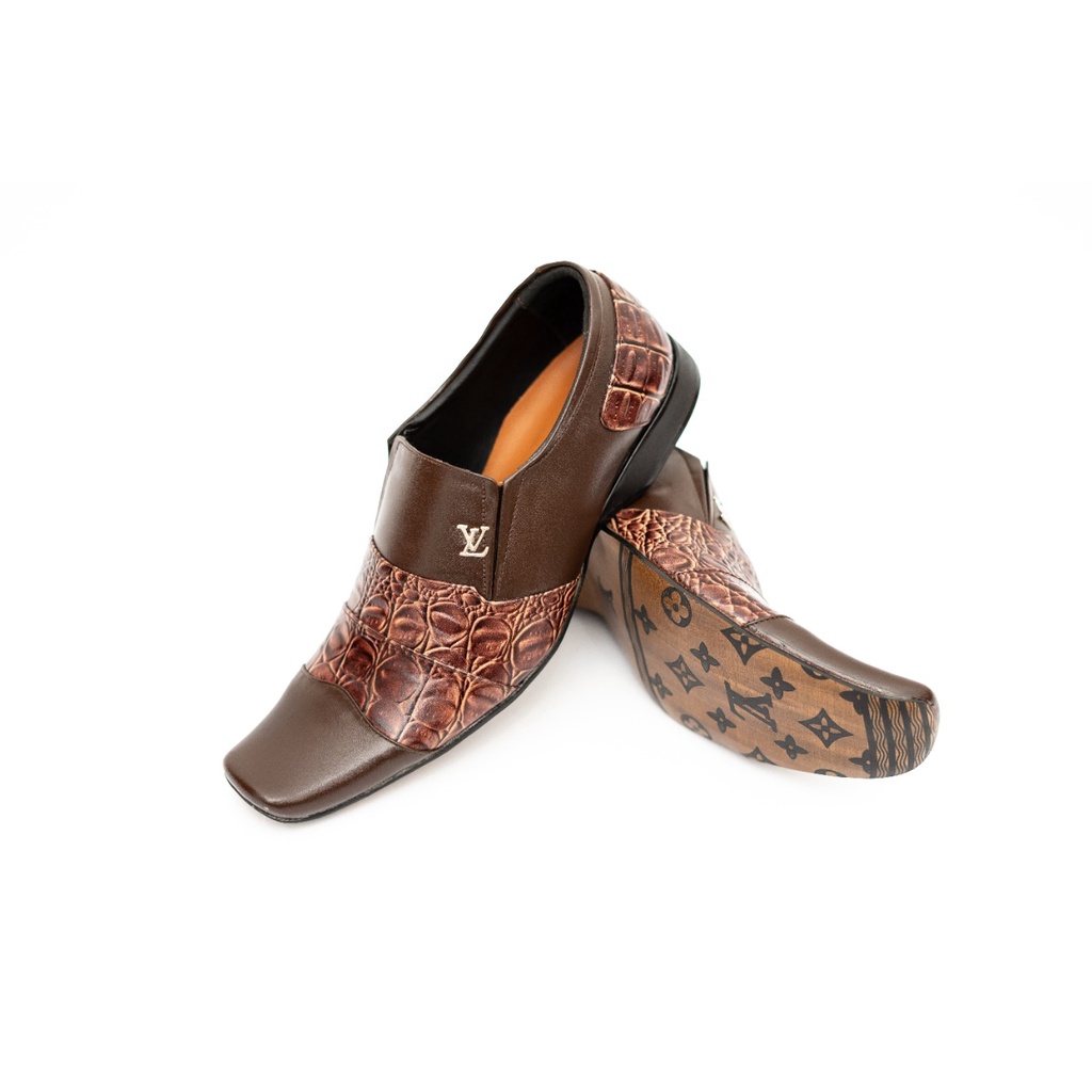 Sepatu Louis Vuitton  / Seoatu Formal / Sepatu pantofel pria / Pantofel kasual