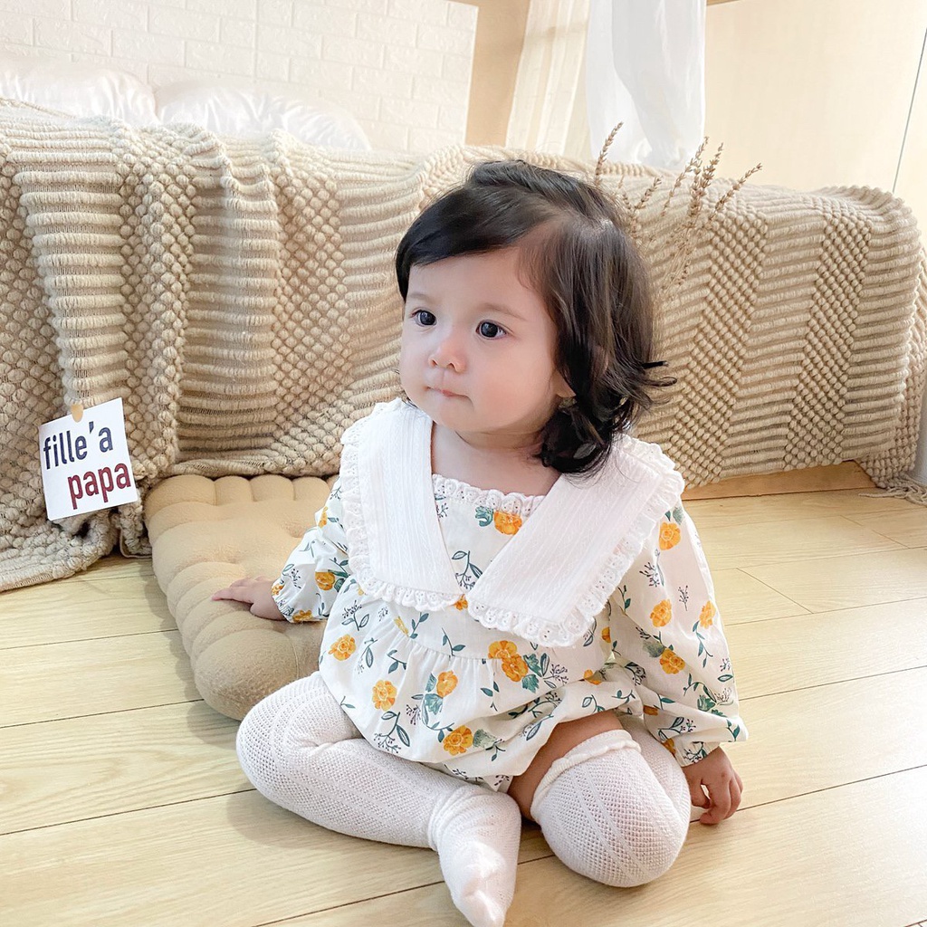 [free bandana bonnet] 0-18bln PAKAIAN BAYI BAJU ANAK JUMPER JUMPSUIT ROMPER PEREMPUAN catalog ZD AA