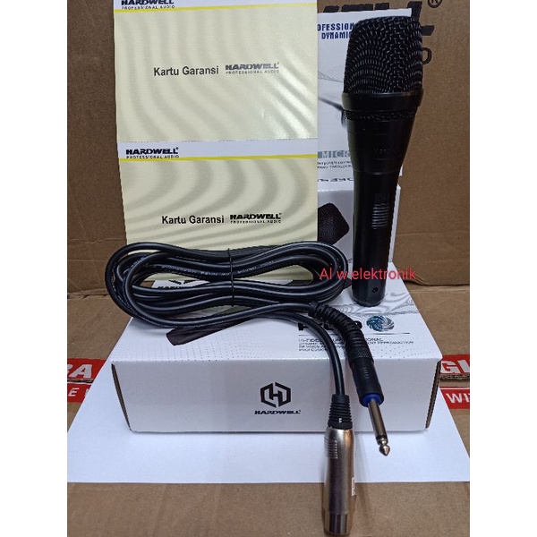 Mic kabel Hardwell Pro 9 Pro9 New Microphone kabel terbaik original